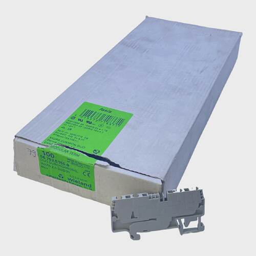 Wieland 56.703.5155.0 Duo Protective Conductor Clamp 56.703.