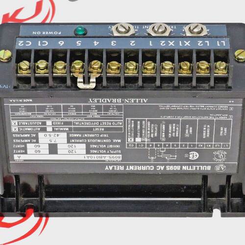 AllenBradley 809SAB100A1 AC Current Monitoring Relay 0.425A