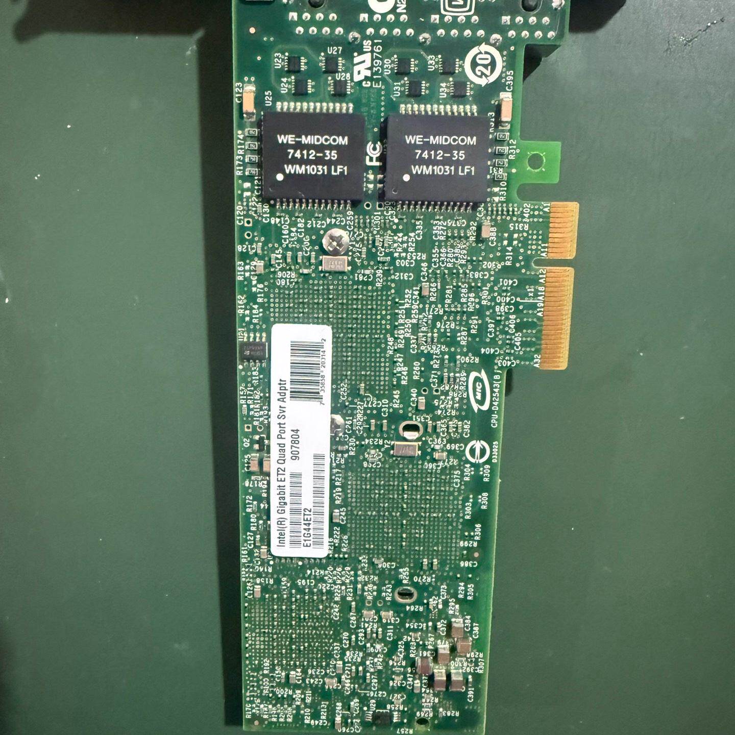 intel E1G44ET 4口千兆网卡 82576GB 四--议价商品