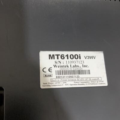 询价-威纶触摸屏MT6100iV3WV成色如图