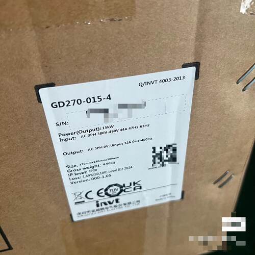 溢价-GD270015415KW380V英威腾变