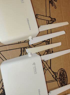 千兆端口路由器海信HBR6001M千兆WiFi6路由器，中国 电信定制版，
