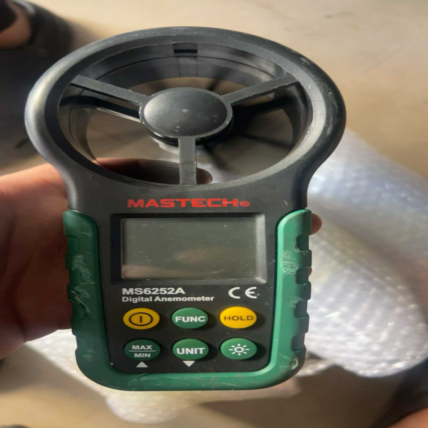 MASTEC数字风速仪MS6252A，实物实拍，功能正常，外-询价客服