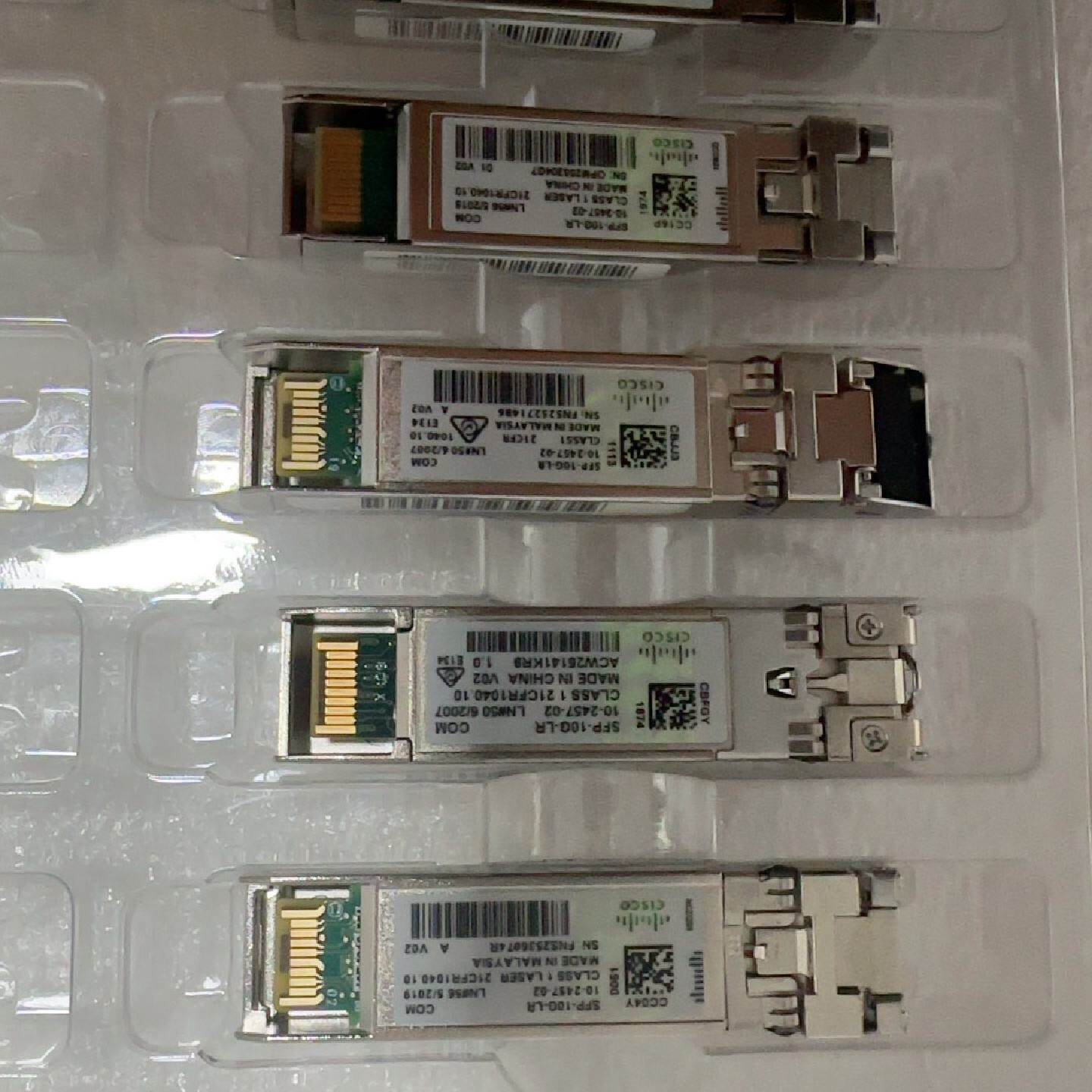 思科SFP-10G-LR 工光模块，新款绿色镭射，实物-询价