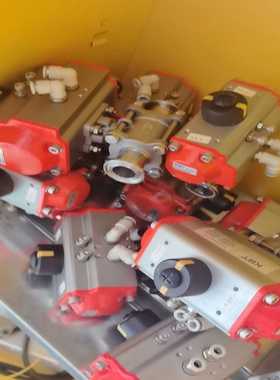 KST气动执行器，，型号AT63，304不锈钢材质，带原厂标