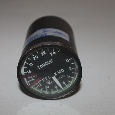 Beechcraft Torquemeter Gauge 1003840483