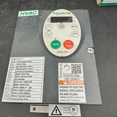 Schneider Elec Altivar ATV212HU15N4 1.5kW 2HP 380480V Variab