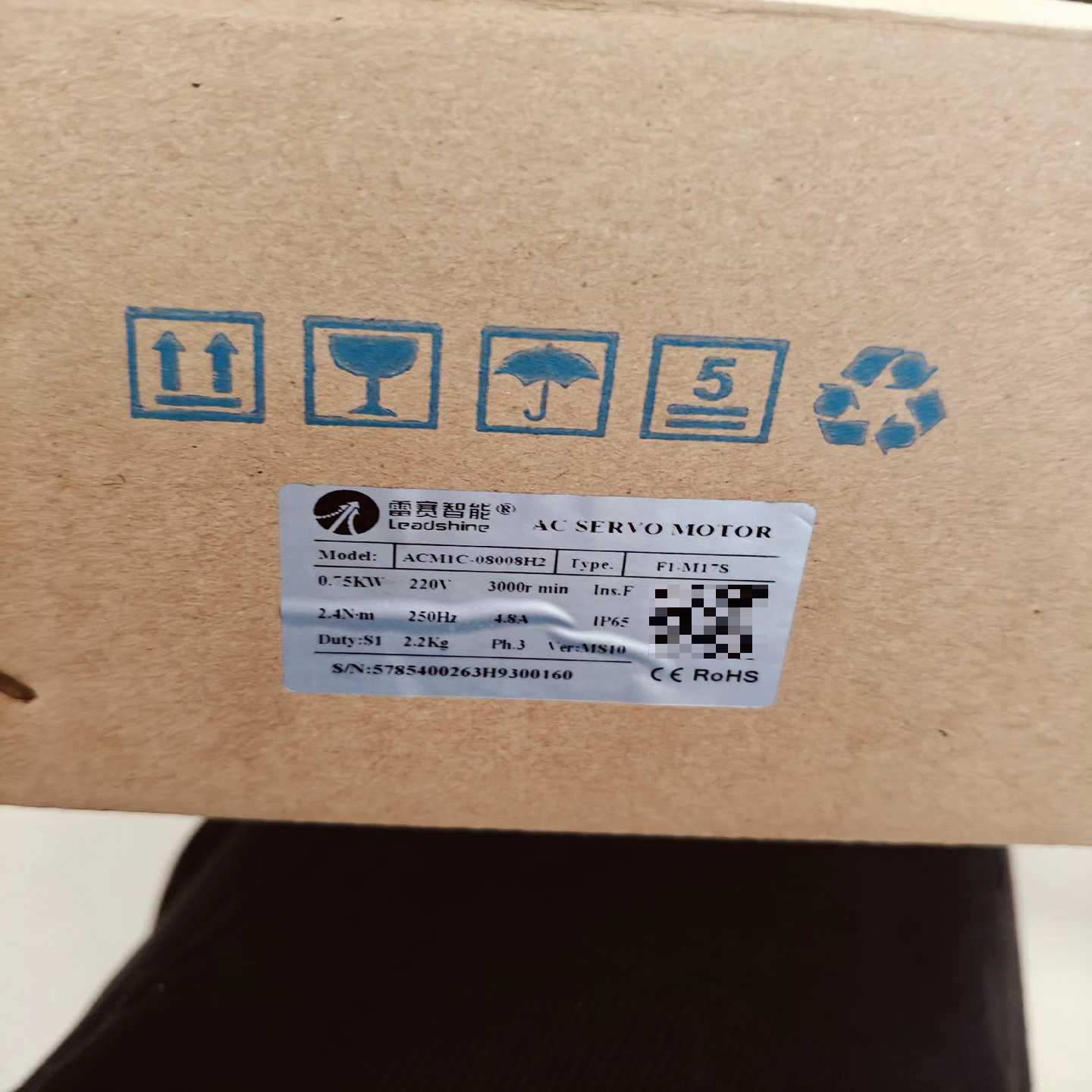 雷赛伺服电机马达ACM1C一08008H2,750w只剩议价