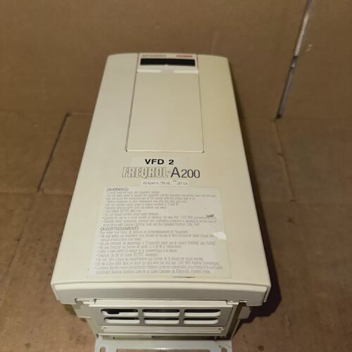 MITSUBISHI FRA2400.75KUL FREQROL A200 AC DRIVE 380V USED MAK