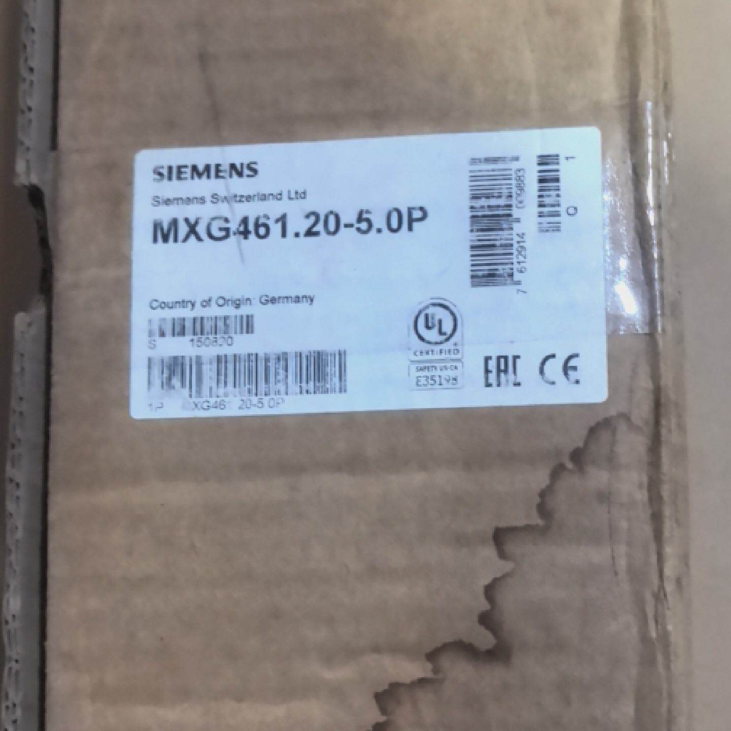 议价--西门子电磁调节阀 MXG461.20-5.0P
