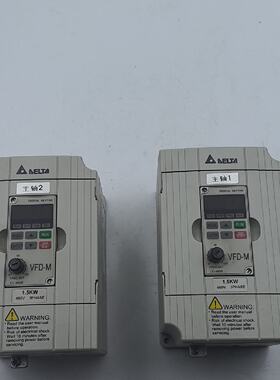台达VFD015M43B变频器，1.5KW 380V三相，拆--议价商品