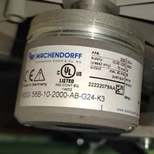 议价WACHENDORFF沃申道夫编码器 WDGI 58B-10-2000-AB-G24-K3