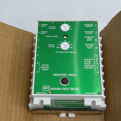 Eaton CutlerHammer GRF12E1 style no 1293C47G11 GROUND FAILER