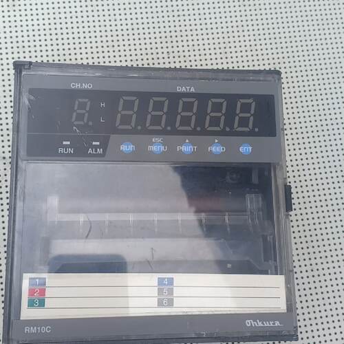 日本大仓OHKURA有纸记录仪RM10C拆机一个带支架-议价