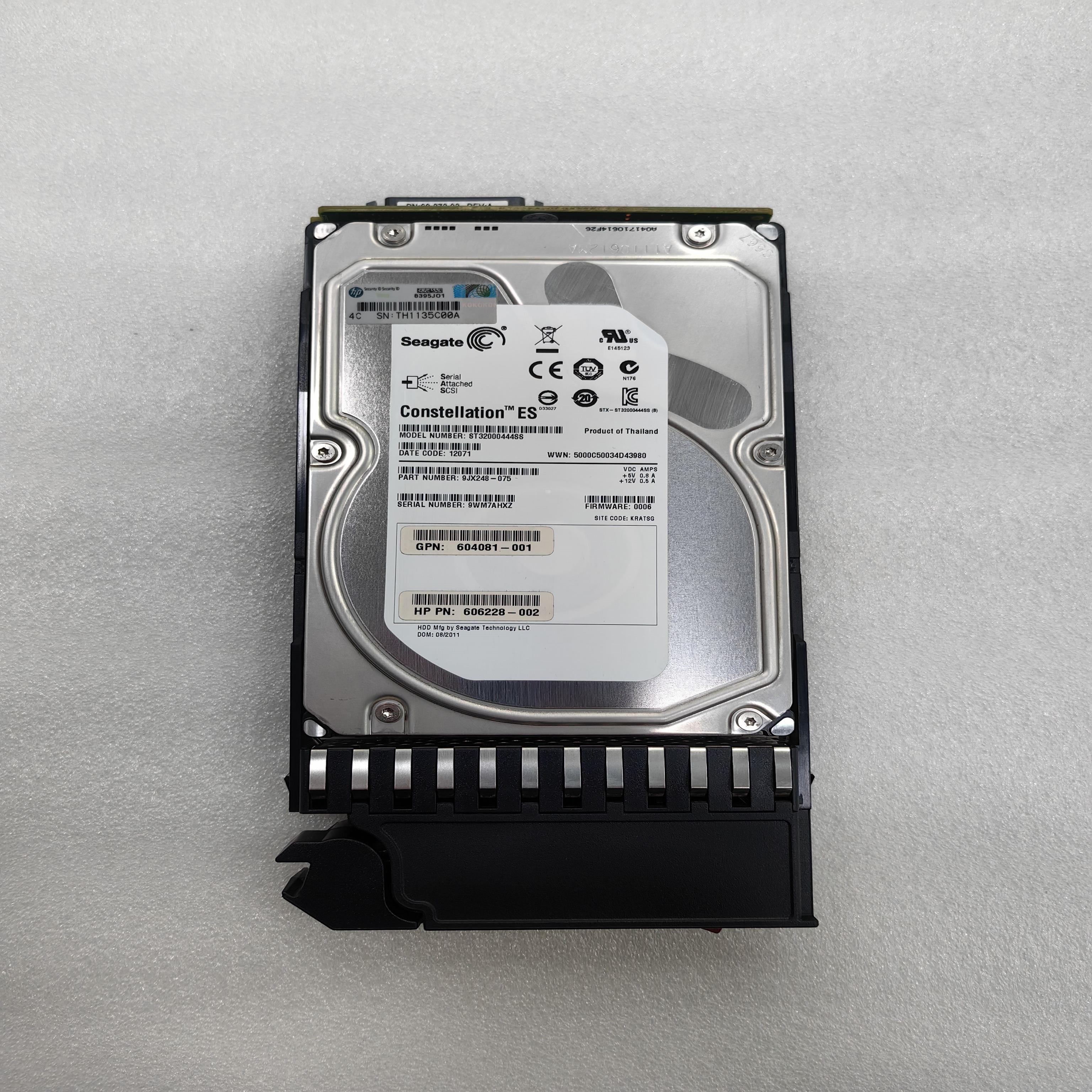 HP 605475-001 604081-001 2TB SAS AW555A P2000 MSA2000 询价