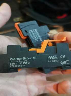 【议价】Weidmuller/魏德米勒继电器底座7760056347适用