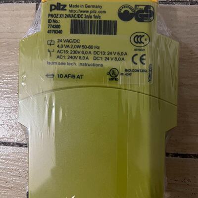 pilz皮尔兹X1774300安全继电器未拆封工程议价