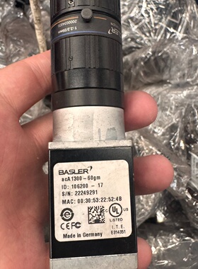 议价巴斯勒BASLERacA130060gm工业德国原议价