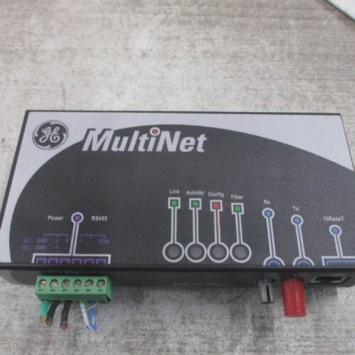 通用电气MultilinE485转换器MULTINETFE100240V0.5A5060Hz二手