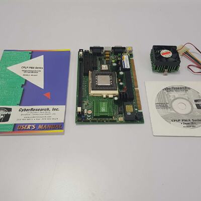 AP545V HALFSIZE CPU CARD WITH VGA AND DRIVER CD V 1.1
