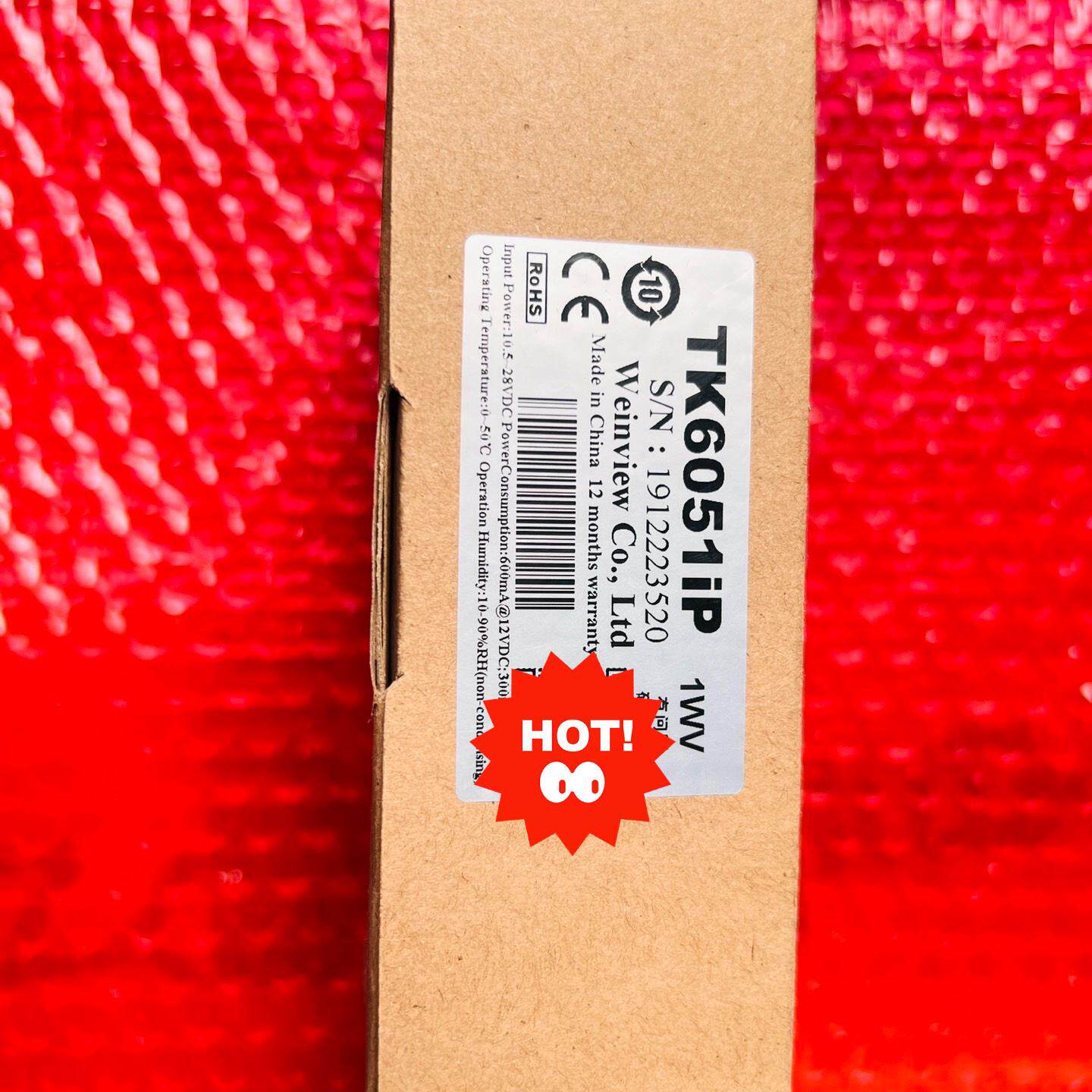 【议价】威伦通TK6051iP S/N：1912223520 1wv适用788