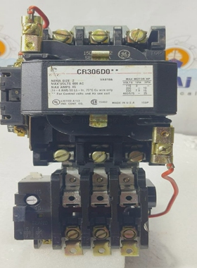 通用电气CR306D03PNema尺寸2110-120V50/60Hz电机启动接