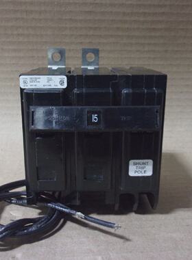 NEW EATON BAB BAB2015S 2 Pole 15 Amp 120240V SHUNT Circuit B