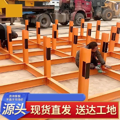 钢筋堆放架摆放平台钢筋料场支架厂家现货直销定制工地工字钢材料