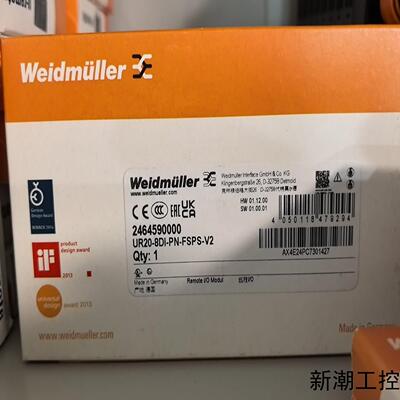 全新正品魏德米勒UR20-8DI-PN-FSPS-V2远程I议价商品
