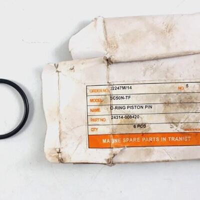 ORing Piston Pin PN 24324000420 for Yanmar SC50NTF Compresso
