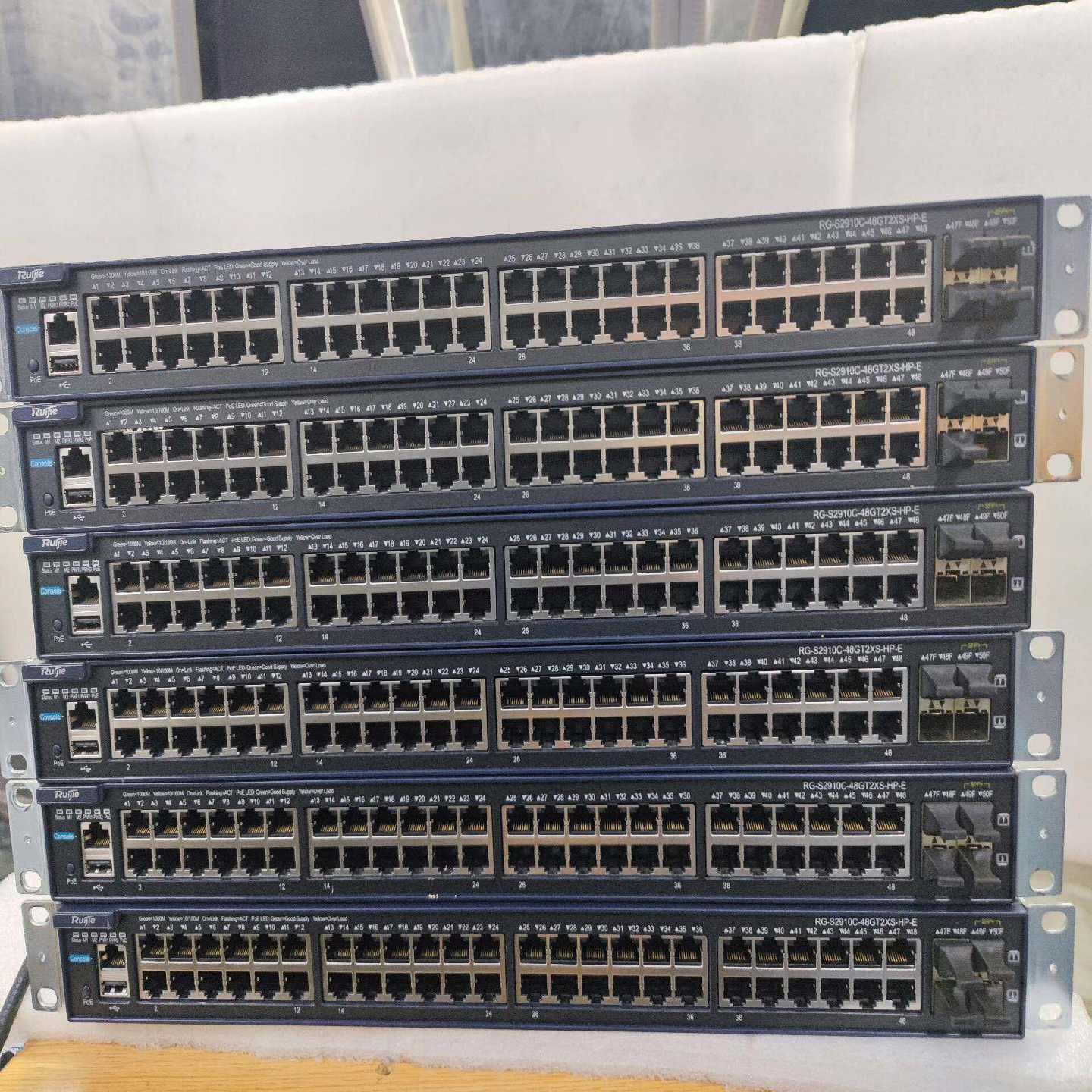 锐捷RG-S2910C-48GT2XS-HP-E48千兆2--议价商品