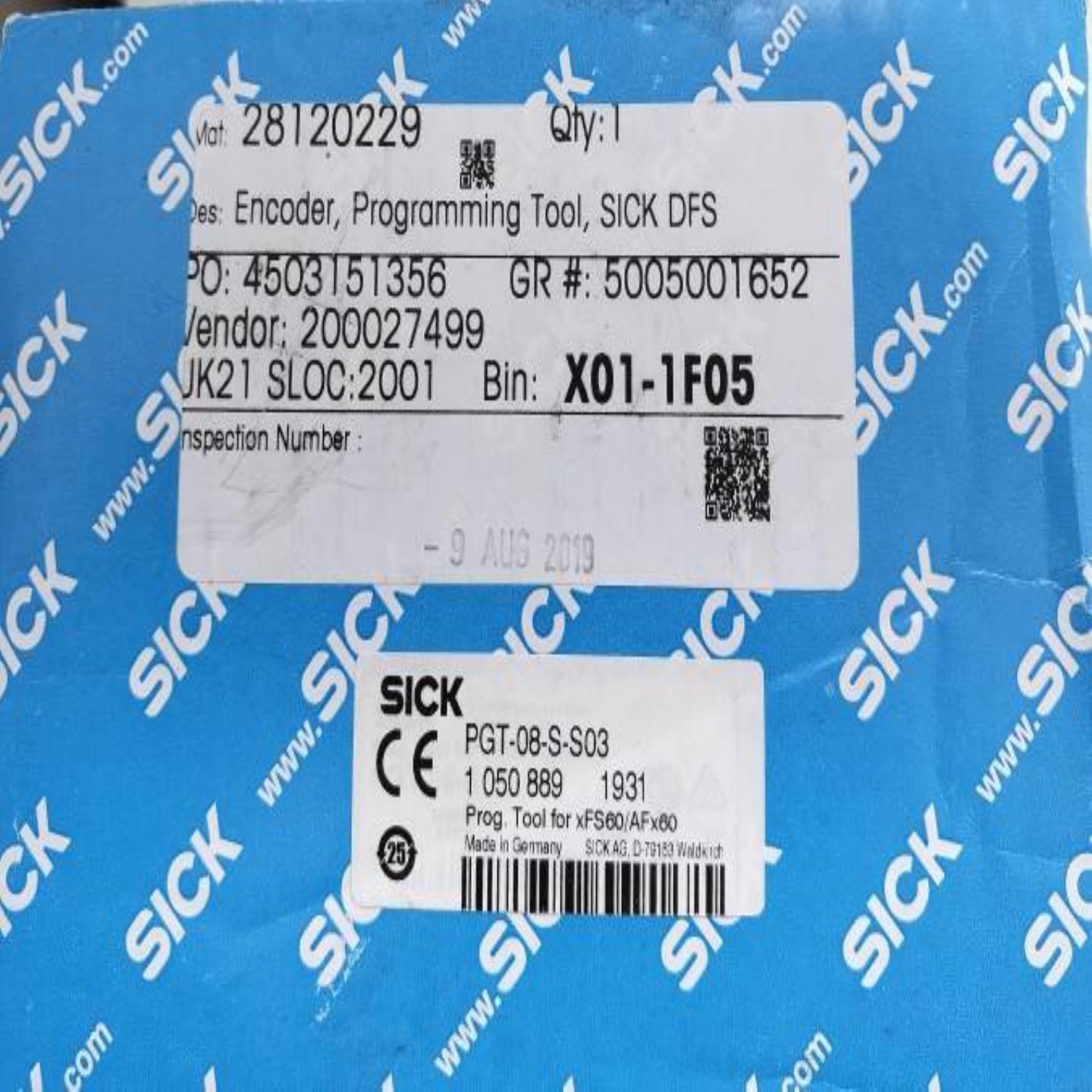 配件SICK西克PGT-08-S-S03编码器附件全新现货议价