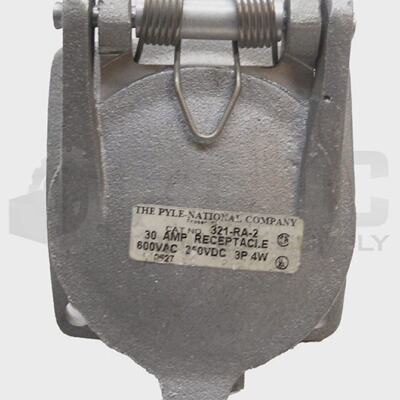 PYLE NATIONAL 321RA2 RECEPTACLE 30A 600VAC 250VDC 3P 4W
