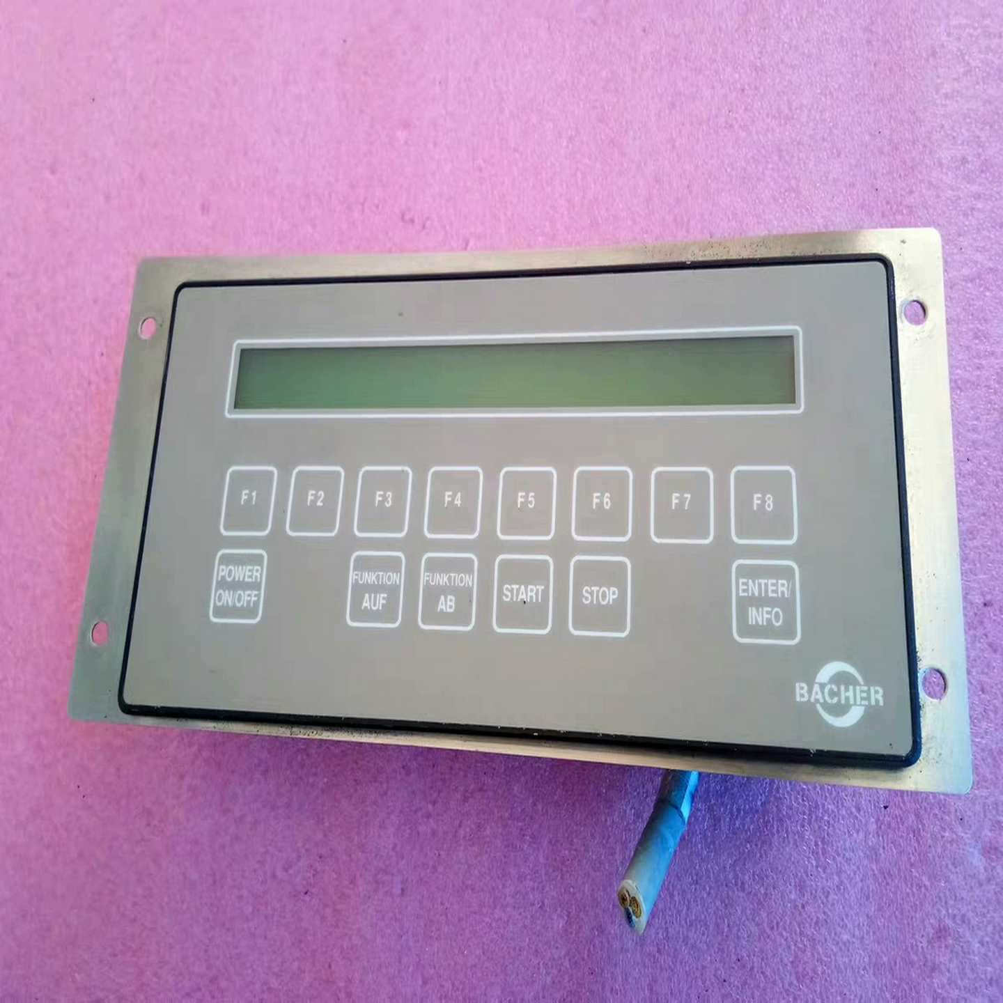 BACHER操作屏BT12Version3,德国原装,拆机-询价客服