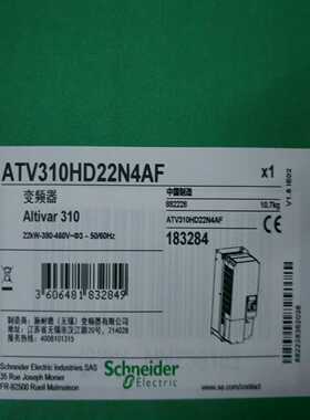 施耐德ATV310HD22N4AF变频器