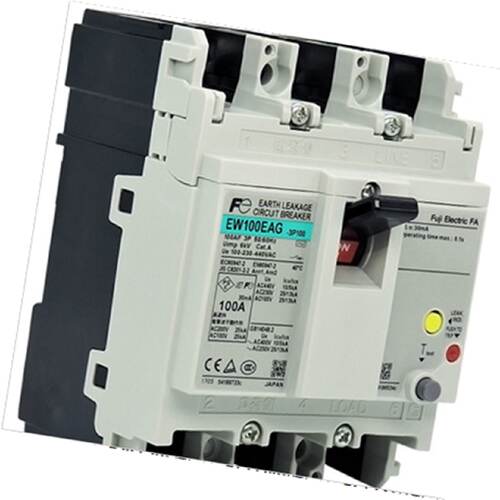供应正品富士漏电断路器EW100EAG-3P 100A75A63A60A50A现货质保2