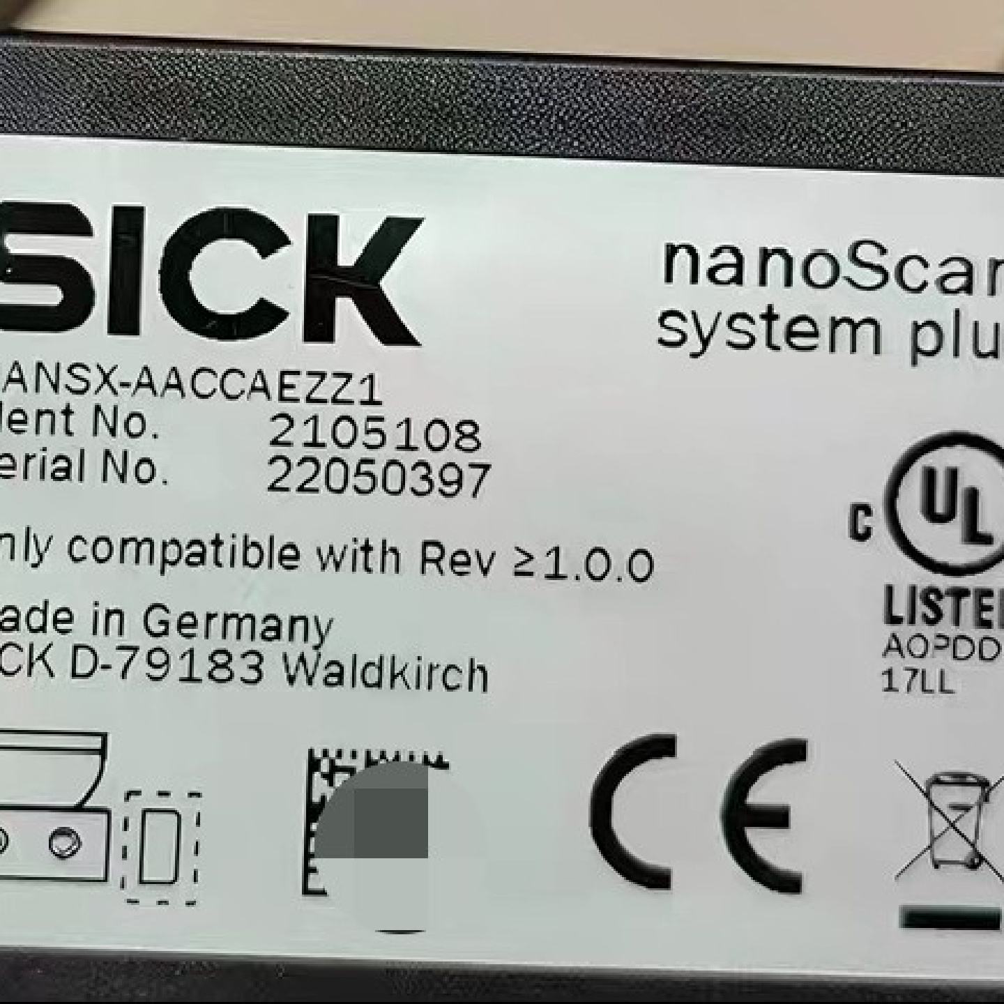 询价/sick扫描仪配件NANSXAACCAEZZ1连接器图片