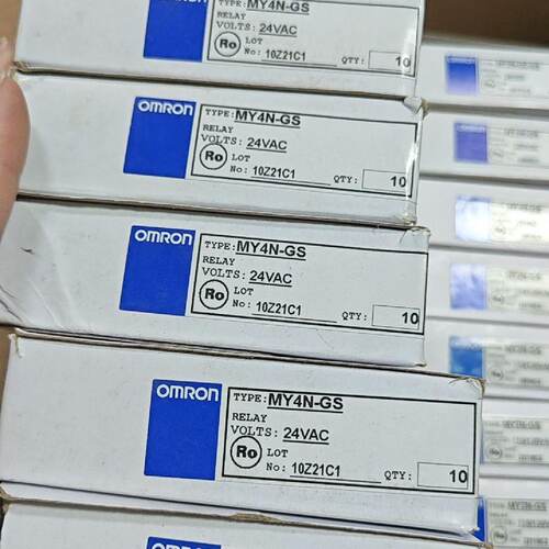 原装欧姆龙MY4NGS继电器24VAC电压一盒10个装议价