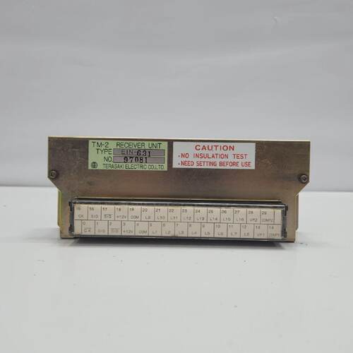 TERASAKI ELECTRIC EIN631 TM2 RECEIVER UNIT
