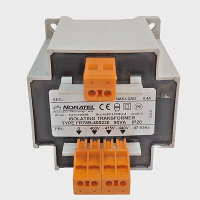 *NEW NO BOX* NORATEL FR78B400230 ISOLATING TRANSFORMER 30701