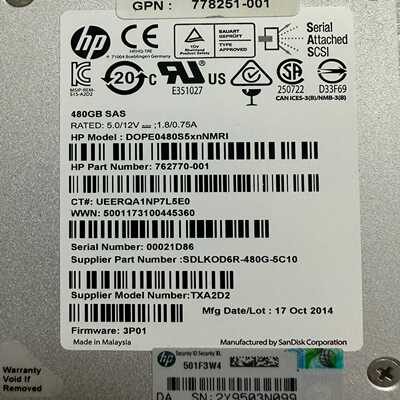 HP480GSASSSD778179-001778-议价