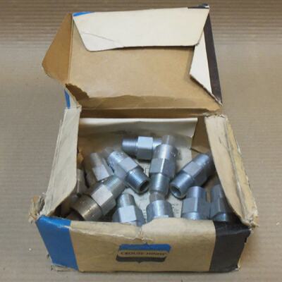 NEW Box of 12 CROUSEHINDS CCTB1 12 STEEL SELF THREADING CONN