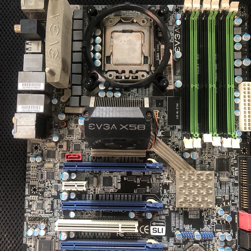 【询价】EVGA X58 主板 下来，