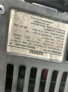 MM4400系列变频器6SE6440-2UD37-5F(预约电子）