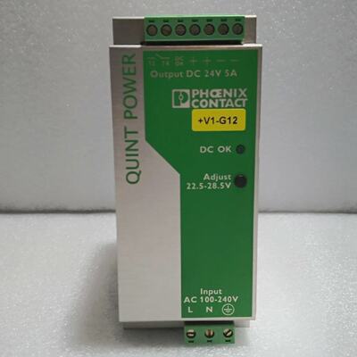 Used PHOENIX  QUINTPS100240AC24DC5  POWER SUPPLY 2938604 24V