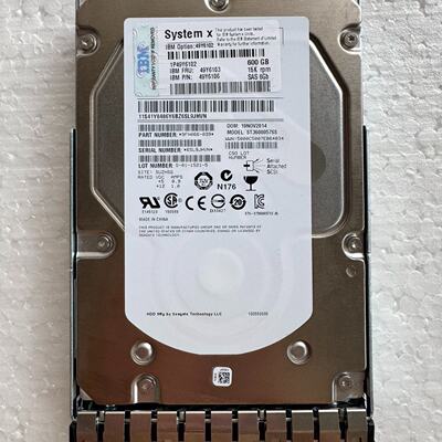 询》IBM 49Y6103 49Y6106 600G 15K S