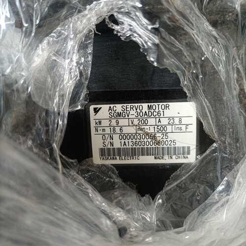 安川5系2.9KW伺服电机SGMGV30ADC61二手拆-议价