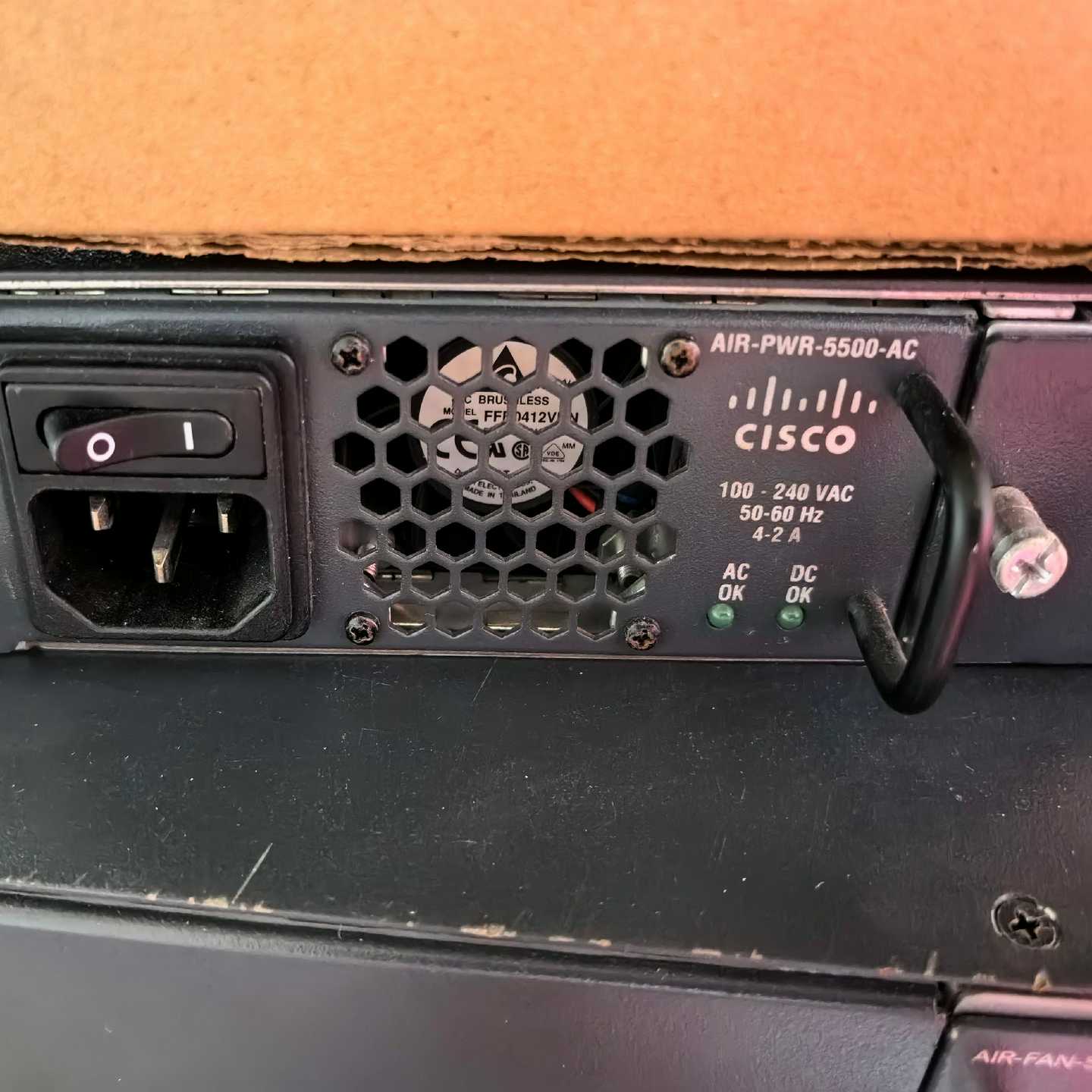 询价CISCO思科AIR-PWR-5500-AC电源，有2个。要