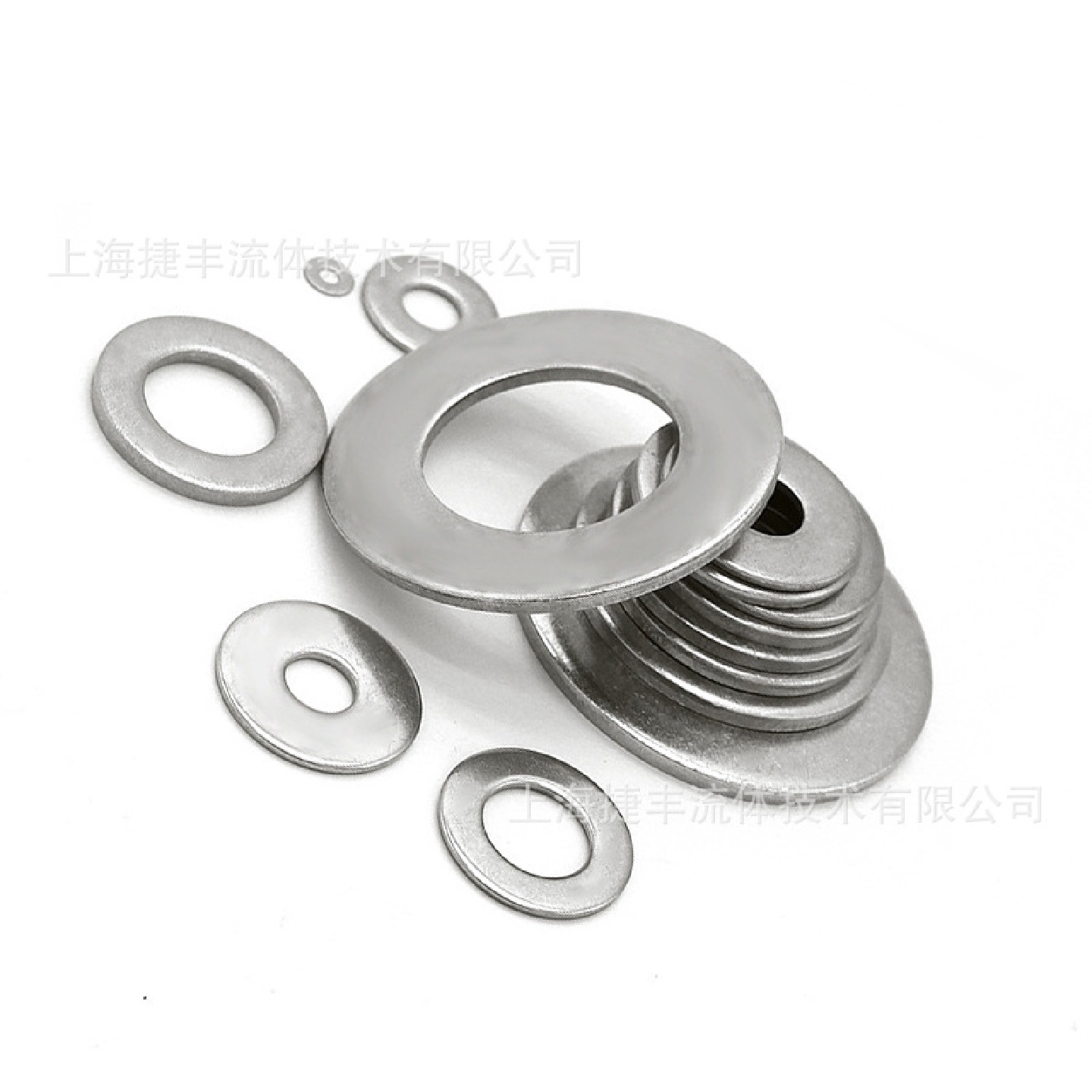 捷丰流体DIN9021(200HV)加大平垫圈304洗白20(180个)/包