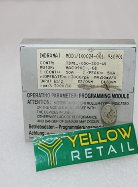 INDRAMATTDM1050-300-W1程序模块适用于TDM1.2-100-300-W1-